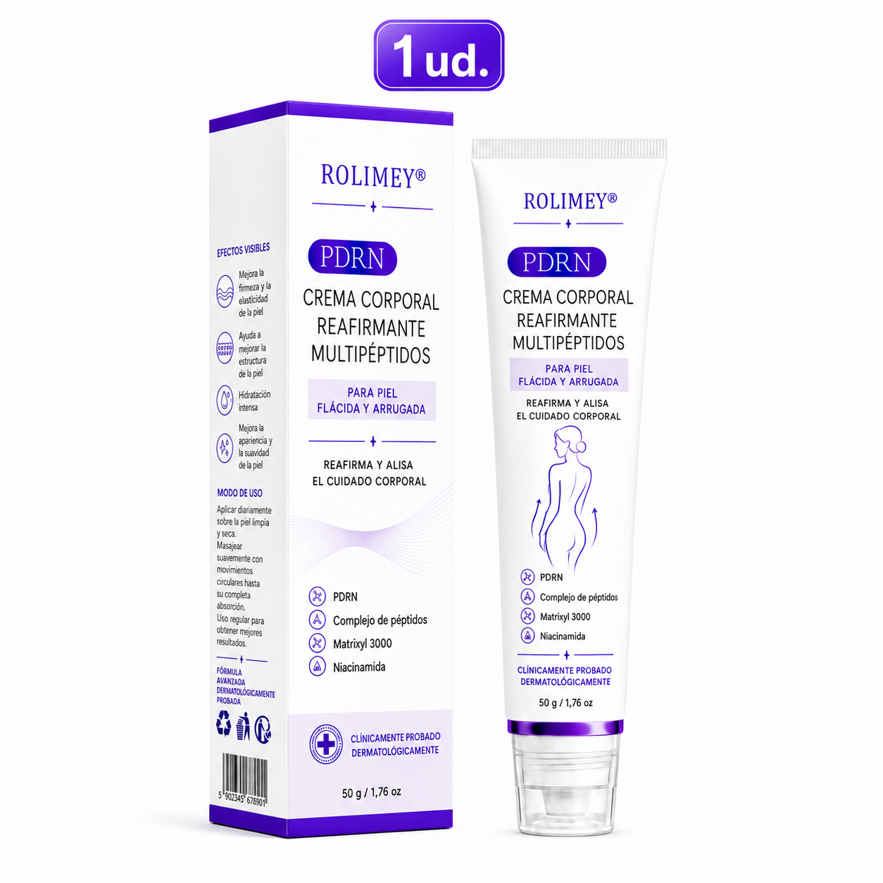 🔥🔥Versión mejorada con nuevo envase 2026丨⚡️ROLIMEY® PDRN crema roll-on multipeptídica para reafirmar, regenerar y suavizar la piel