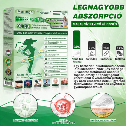 🔥GFOUK® 𝐁𝐞𝐫𝐛𝐞𝐫𝐢𝐧 · Vadgesztenye × NAD+ 10 az 1-ben Fejlett Nano Tűs Tapasz — 🍃 Naponta egyszer, 7 nap alatt látható eredmények (elhízás, laza bőr, cukorbetegség, alvási apnoe, ízületi problémák és más)🔥