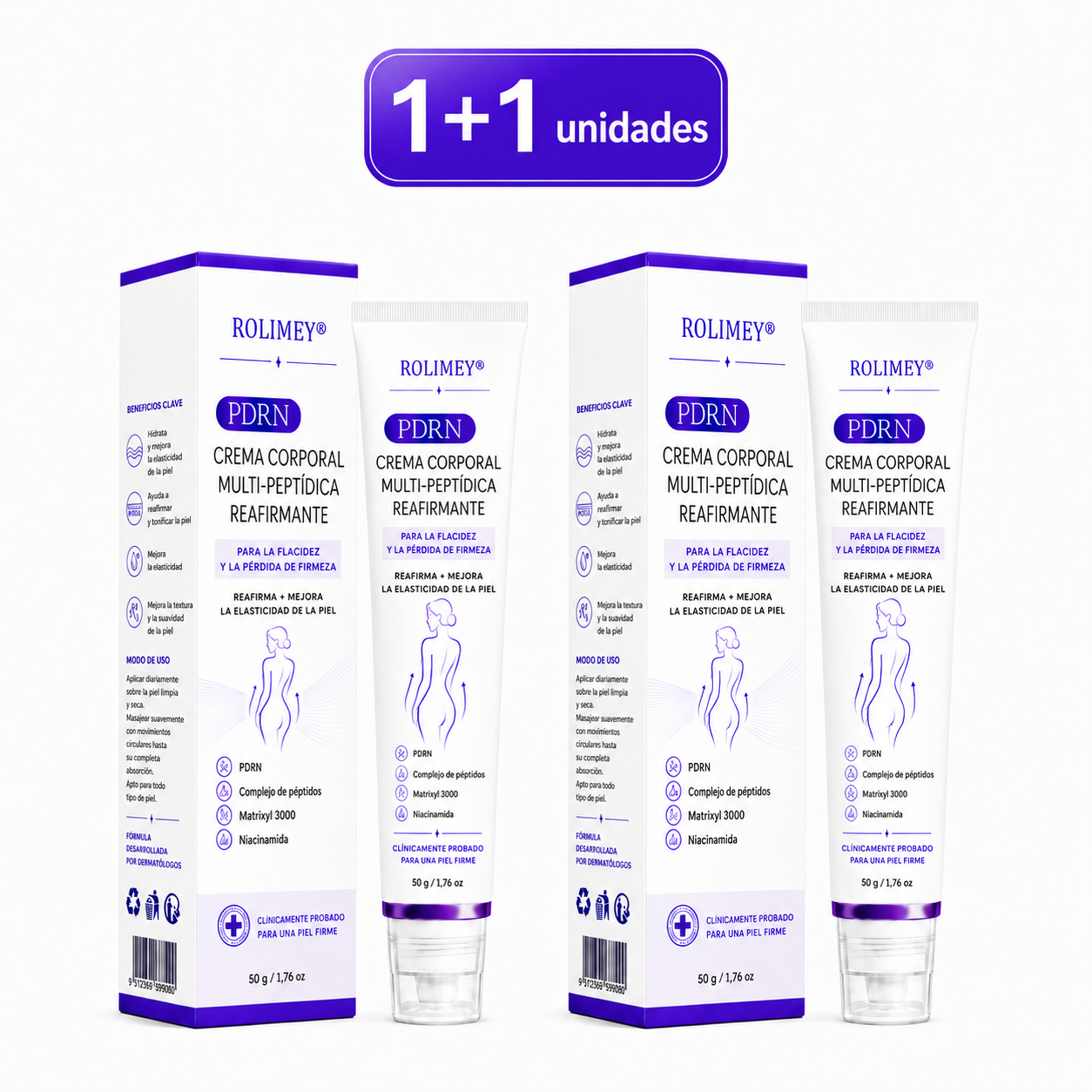 🔥🔥Versión mejorada con nuevo envase 2026丨⚡️ROLIMEY® PDRN crema roll-on multipeptídica para reafirmar, regenerar y suavizar la piel