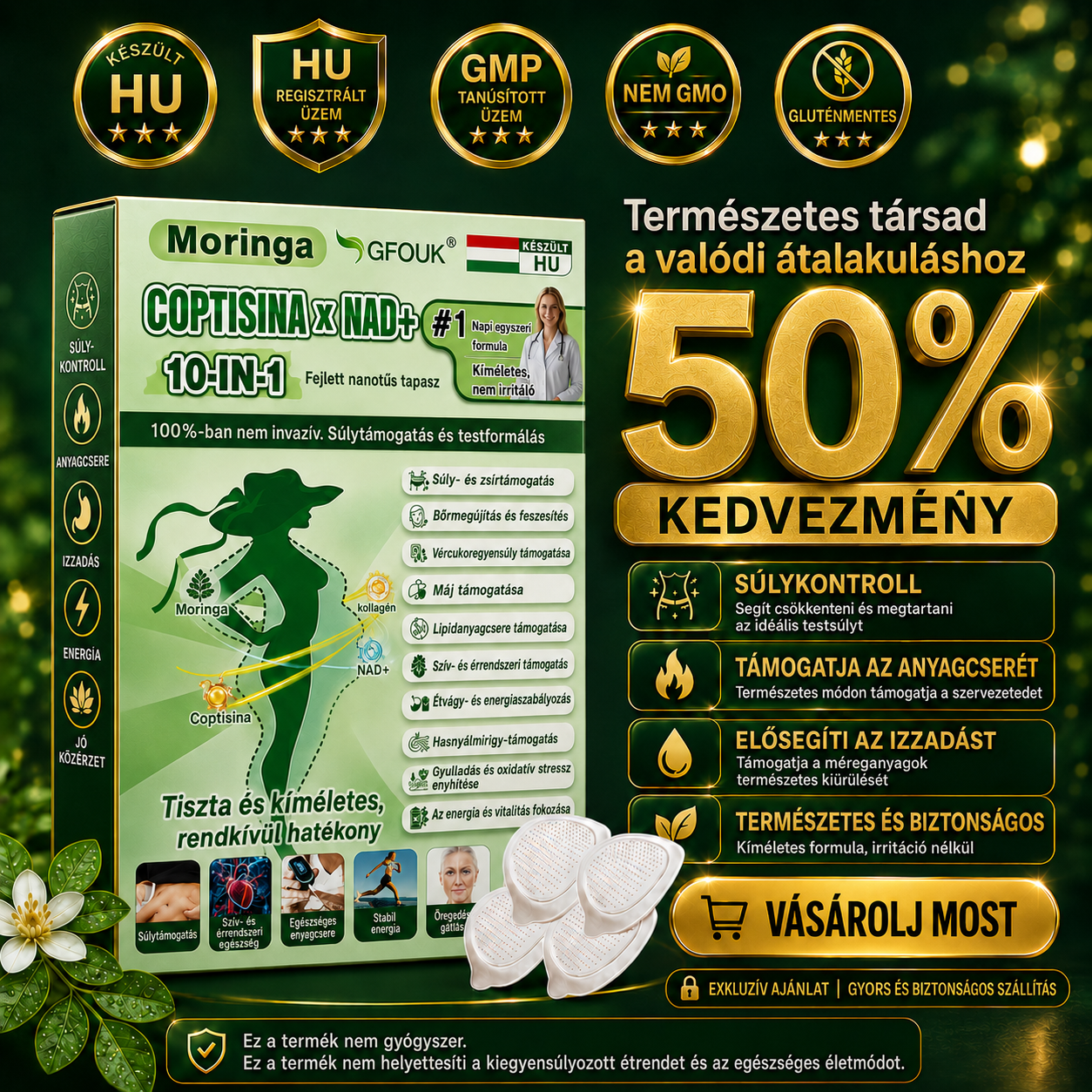 🧡🔥 Használja ki az 50% KEDVEZMÉNYT a második termék hozzáadásakor
